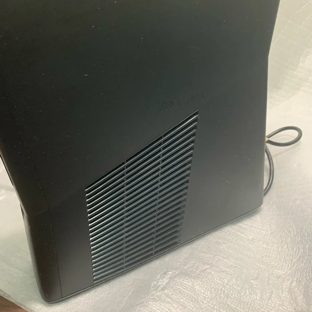 Microsoft Xbox 360 S Slim Model 1439 Console +OEM Power Supply A11-120N1A Tested